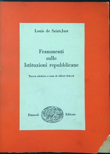 Frammenti sulle istituzioni - frammenti,