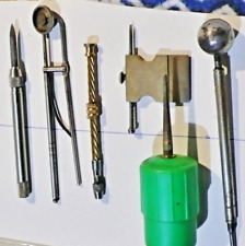 lotto 6 ATTREZZI OROLOGIAIO Raschietto Trapanino Soffietto Puntizzatore ecc.