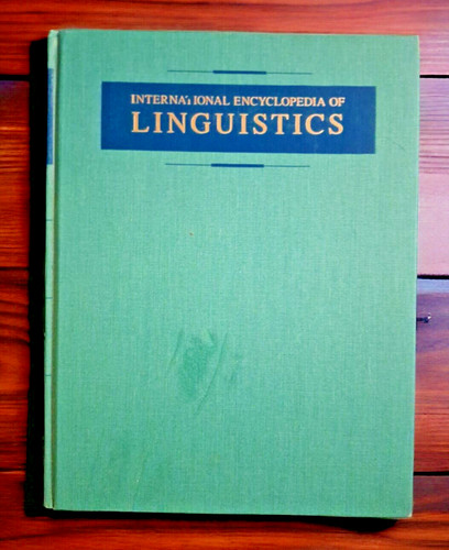 International encyclopedia - international, of