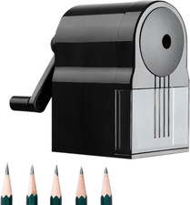 Temperamatite a Manovella, Temperino Manuale, Temperino Con Serbatoio Temperamat