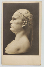 cartolina fascismo mussolini statua adolfo wildt ed fauno anni 20/30 formato p