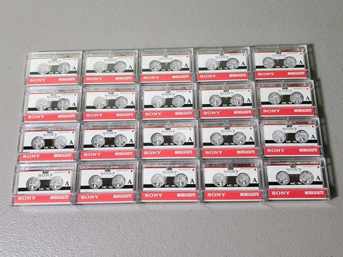 Lotto microcassette sony mc - microcassette,