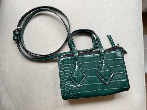 Zara mini borsa donna verde - zara,