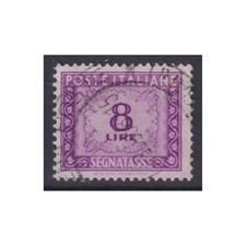 REPUBBLICA 1955-81 SEGNATASSE STELLE 8 LIRE N.112 US.