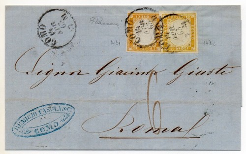 Lettera 1862 cent - lettera, 10