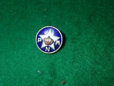 P.N.M PARTITO NAZIONALE MONARCHICO SPILLA PINS VINTAGE OMEA MILANO (B)
