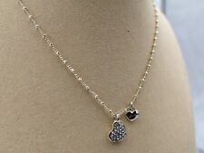 Collana Donna Guess Acciaio Ciondolo Cuore Zirconi Bianchi Love Jewelry Luxury