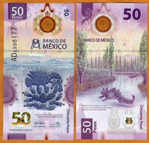 Mexique mexico billet - mexique, pesos