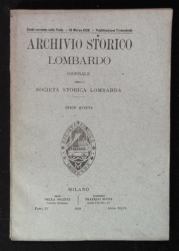 Archivio storico - aa., vv.