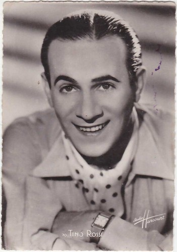 Tino rossi cantante attore - rossi,