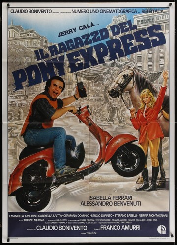 Poster vespa ragazzo del - il,