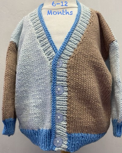 Cardigan lavorato mano - a,