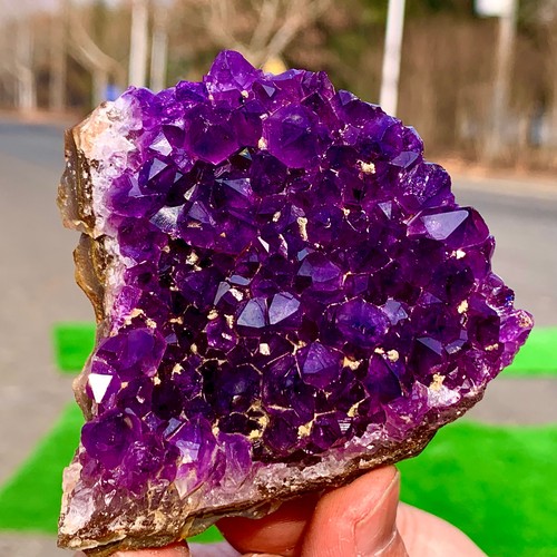 168g ametista naturale geode - 168g,