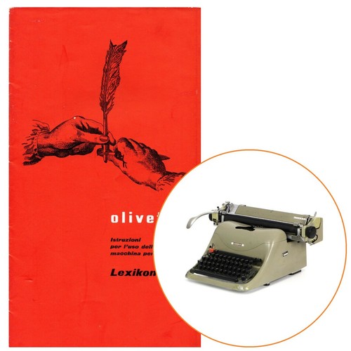 Macchina scrivere olivetti - da,