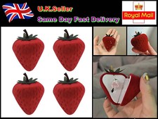 4 pz Scatola Anello Fragola