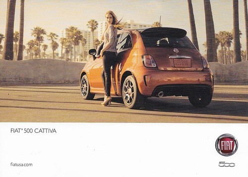 Fiat 500 cattiva 2014 piccola - 500,