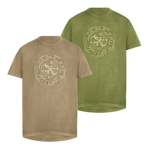 Guess shirt uomo cotone - t-shirt,