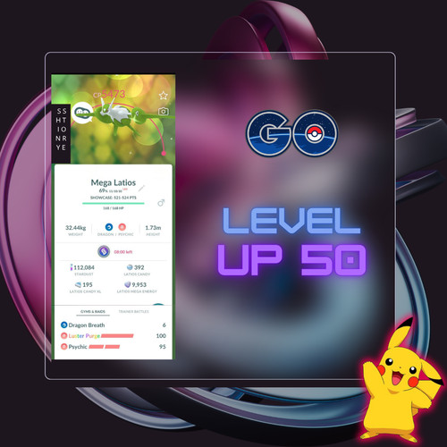 Shiny latios lvl - lvl, 50