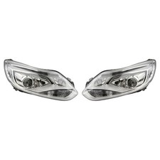 Set Di Fari Adatto Per Ford Focus 11 04/11-09/14 Xenon D3S H7 Sinistro Destro