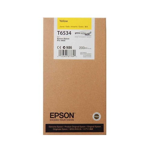 Epson cartuccia t6534 giallo - cartuccia,