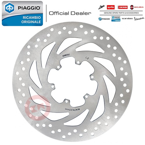 Disco freno anteriore 866090 - disco,
