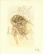 Xilografia salvador dali - xilografia,