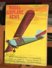 rivista aeromodellismo MODEL AIRPLANE NEWS jan.1962/ Willard's 1/ BA RC model