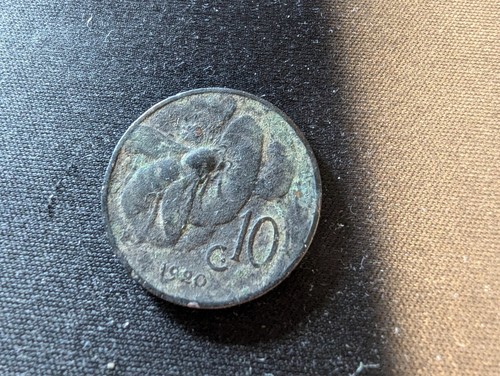 Moneta centesimi 1920 ape - 10,