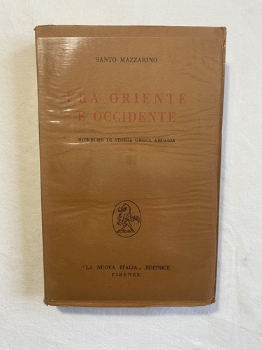 Fra oriente occidente - oriente, e