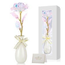 Rosa Eterna Regalo Natale Donna San Valentino Regali per Donna Mamma Suocera