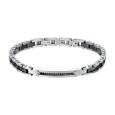 Luca Barra Bracelet Steel