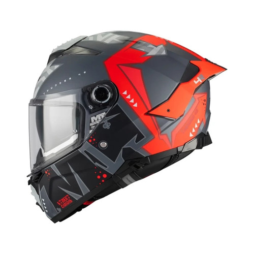 Casco moto thunder r - 4, tela