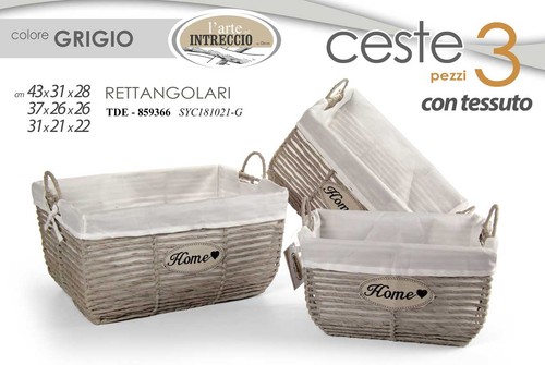 Set ceste manici grigio - set,