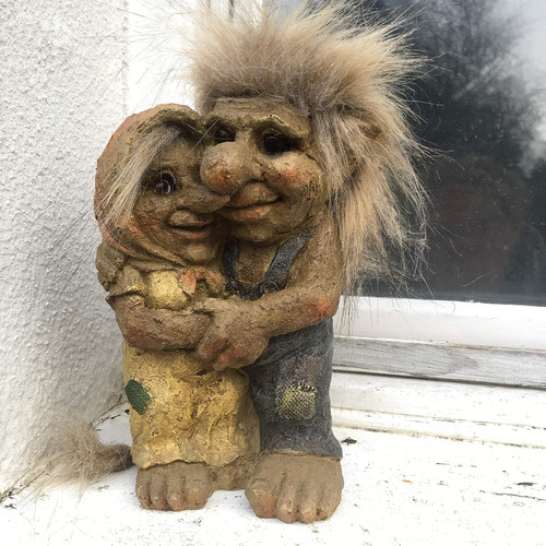 Coppia troll gnomi - troll, talula