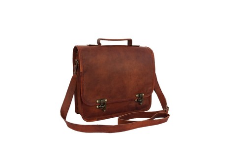 Pelle vintage borsa - 11,