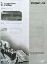 Technics mc410 compact - sl-mc410, disc