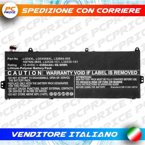 Batteria l32654 005 - l32654-005, per