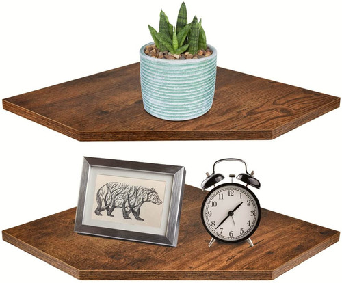 Corner shelf wall mount set - shelf,