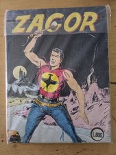 Zagor scritta rossa n.  1  Zagor lire 600 perfetto