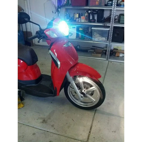 Lampada ba20d led - per, moto
