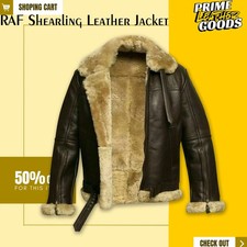 Giacca aviatore uomo Raf B3