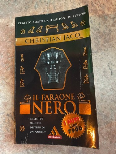 Faraone nero christian jacq - nero,