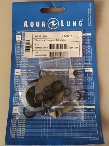 Aqualung 1st stage service - aqualung,