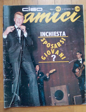 Ciao Amici anno III numero 12 15 settembre 1965 Caselli Morandi Delon Gimondi
