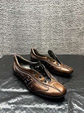 Hogan Leather Low Top Lace-Up