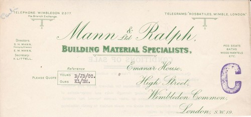 Mann ralph ltd building - ralph, ltd.