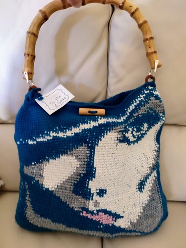 Borsa lana volto donna - lana,