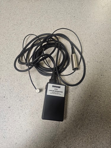 Shure 838 lavalier - lavalier, microphone