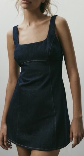 Abito zara denim lavaggio - zara,