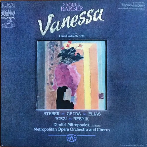 Box samuel barber vanessa - samuel,